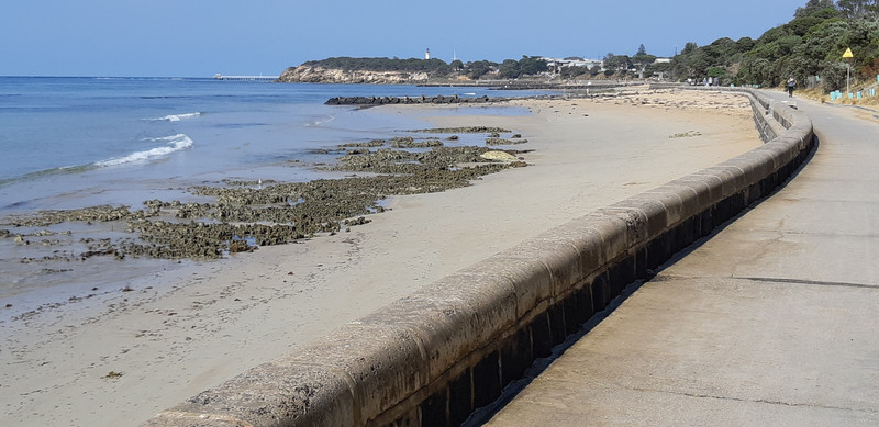 The trail to Point Lonsdale