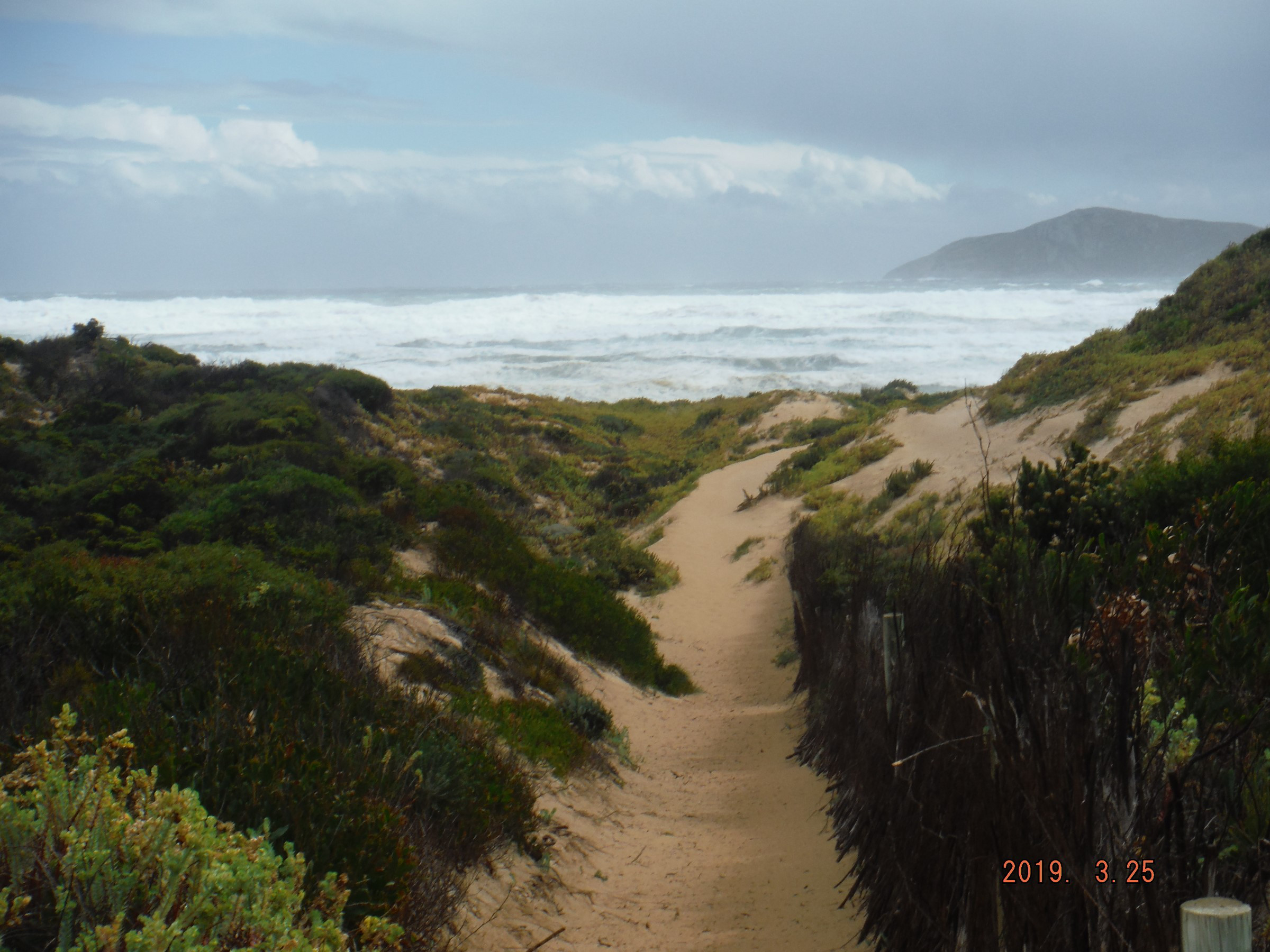 Darby Beach from path | Photo