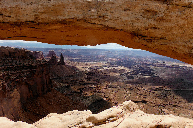 View through Mesa Arch