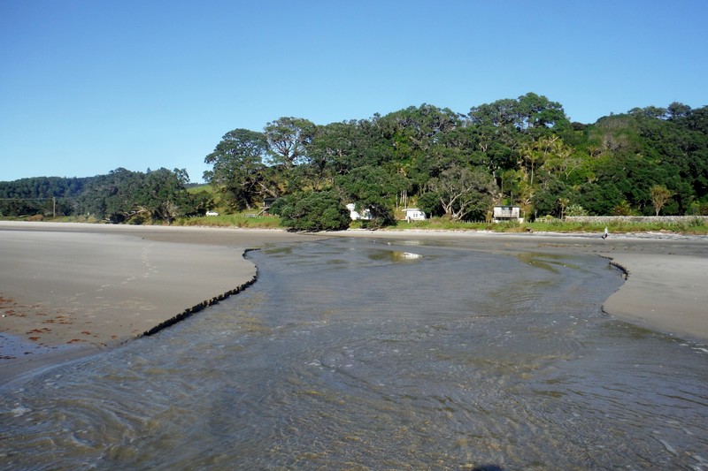 Estuary at Wangapoua Beach