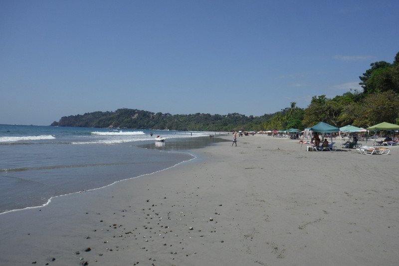 One of the many beaches Manual Antonio area