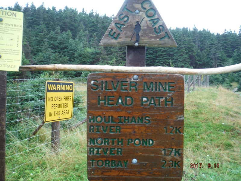 Silver Mine Head Path trailhead