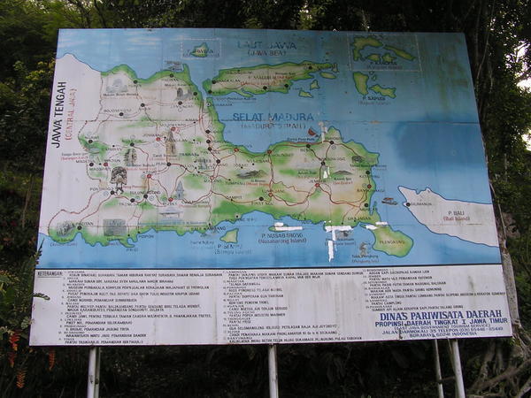 East Java Map