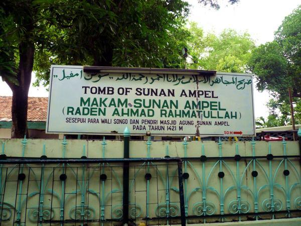 Tomb of Sunan Ampel, a well known muslim scholar 