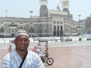 at masjidil haram square