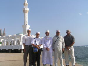 at Floating Mosque, Jeddah