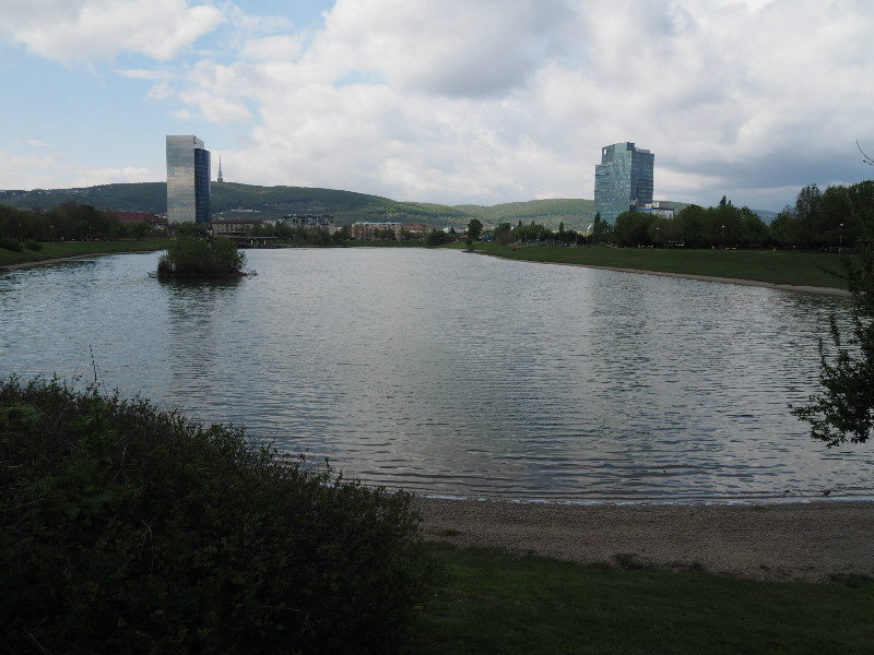 Lake in Bratislava