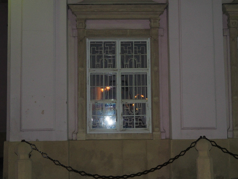 Nazi signs on the windows