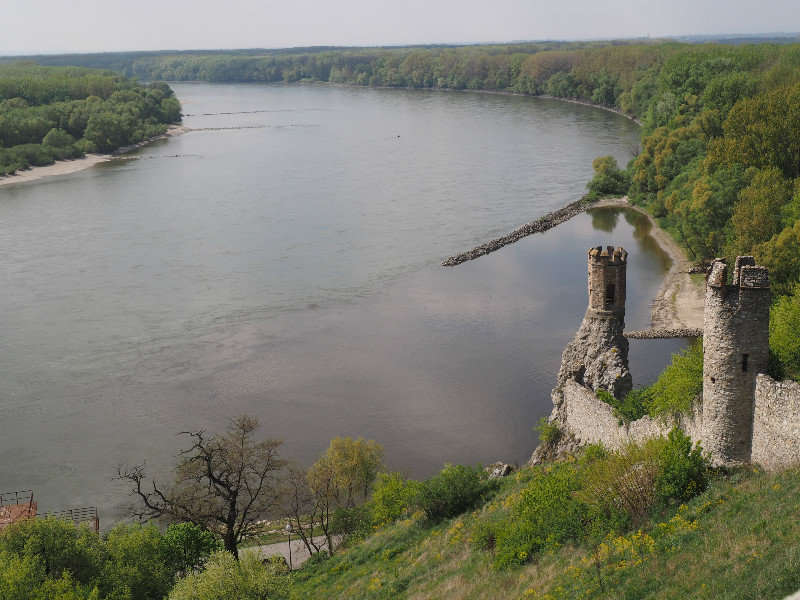 Where Danube and Morava river come together