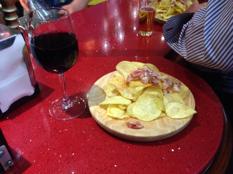 Chips and Jamon