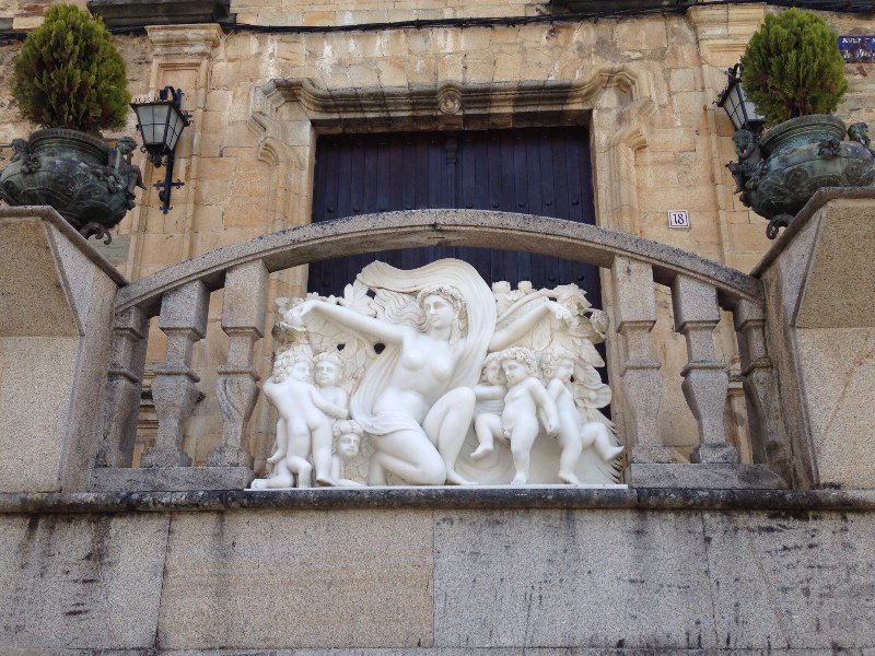 Sculpture in Villafranca 