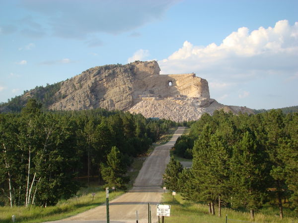 Crazy Horse from a Distance