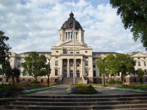 South Dakota Capitol-Street View