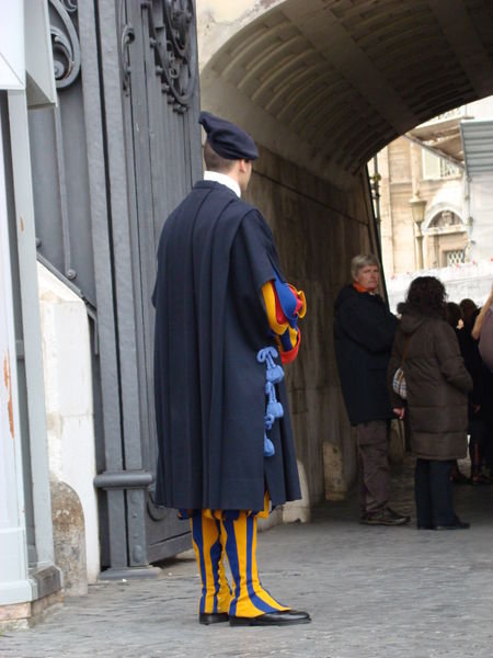 Swiss Guard at St. Peter's
