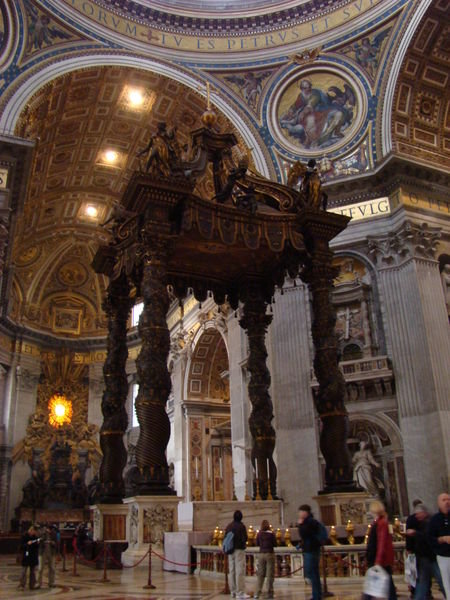 St. Peter's Altar by Bernini