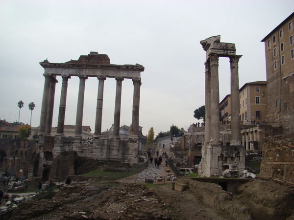 Former Temples in the Forum