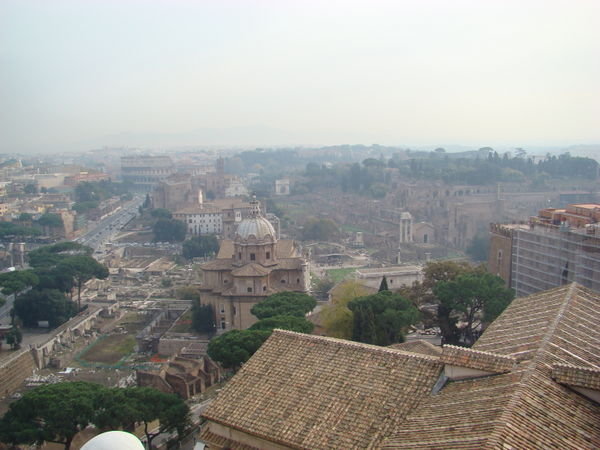 View from Vittori of Forum