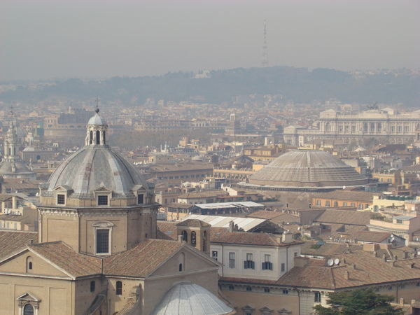 Pantheon Dome to the Right