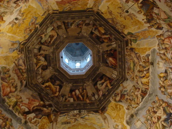 Inside Duomo Dome