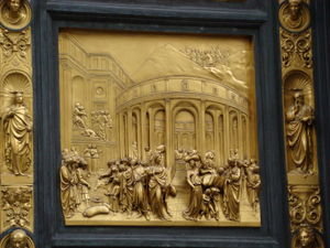 Bronze Door Detail
