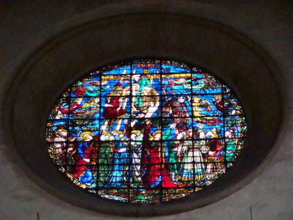 Stained Glass in Santa Croce