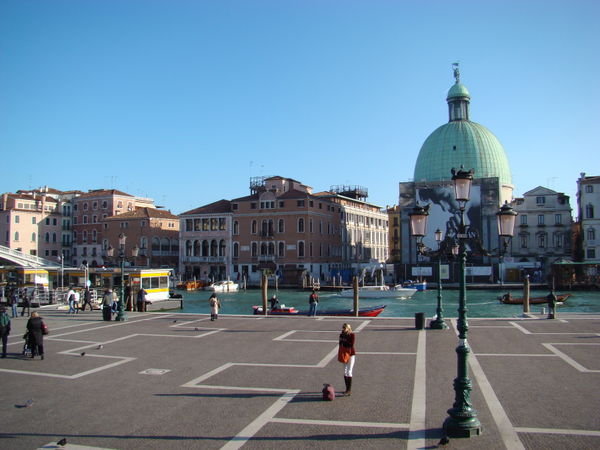 View from the Venice Train Station
