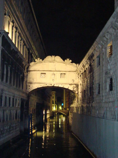 Night View of Bridge of Sighs