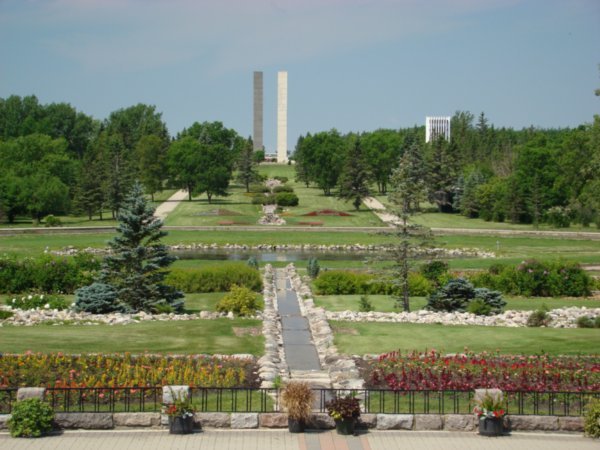 View of the Peace Towers