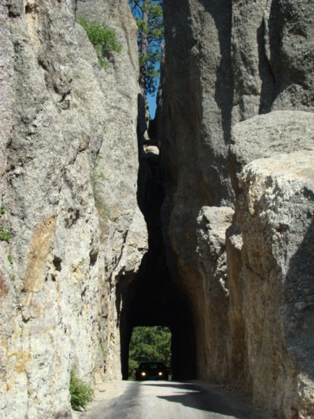 A very narrow tunnel