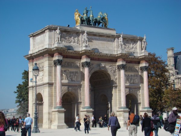 Arc near Louvre