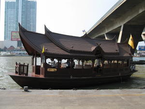 A boat on the Chao Phraya.