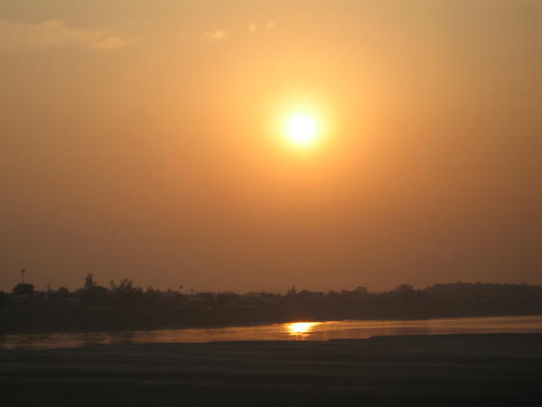 Sunset Over Vientiane