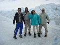 Caminhando pelo glaciar