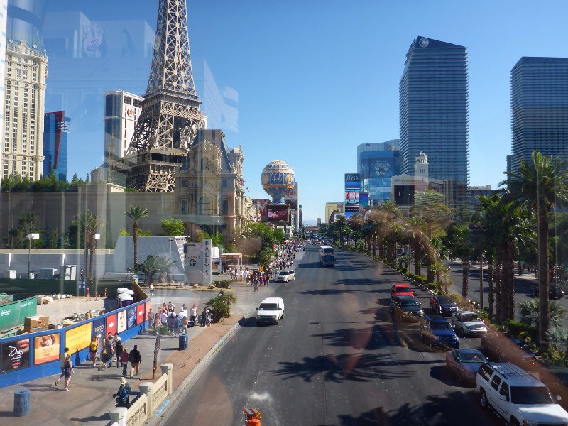 The strip by day...