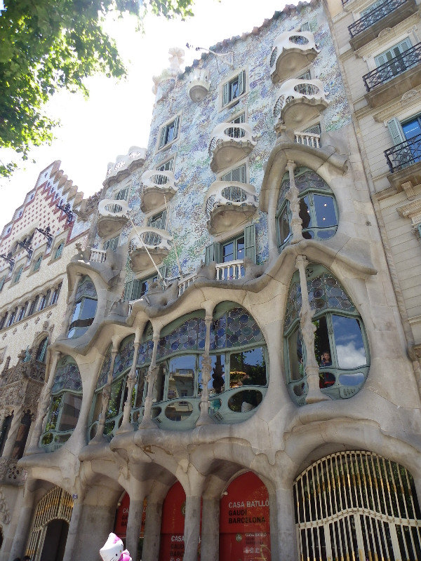 Facade of Casa Batlló