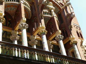 Palau de la Musica Catalana - from the outside