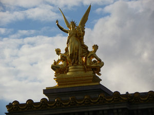 Top Statue of the Opera
