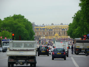 Versailles in front of us!