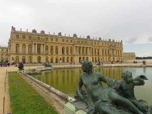 Back of the Palace of Versailles
