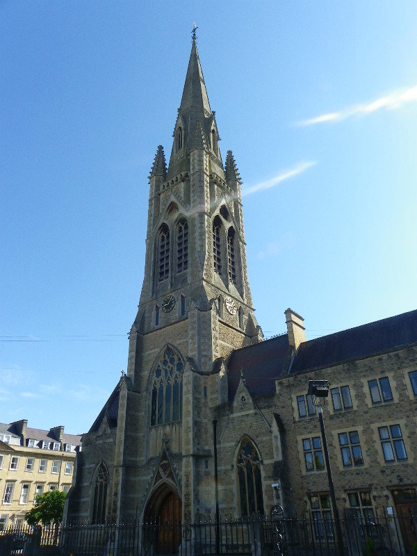 Church near the train station