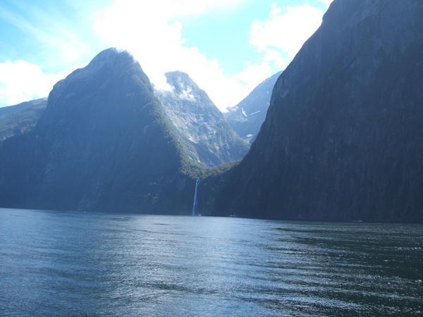 Hanging Valley At Milford Sound