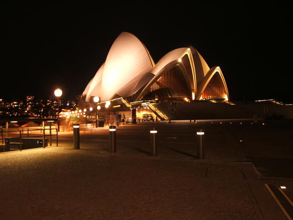 The Sydney Opera House at Night