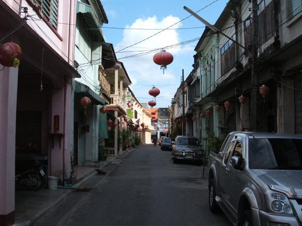The back streets of Phuket Town