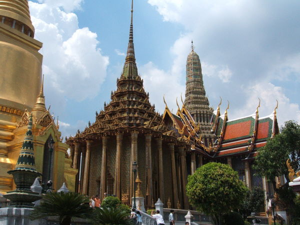 Lots of gold in the Grand Palace