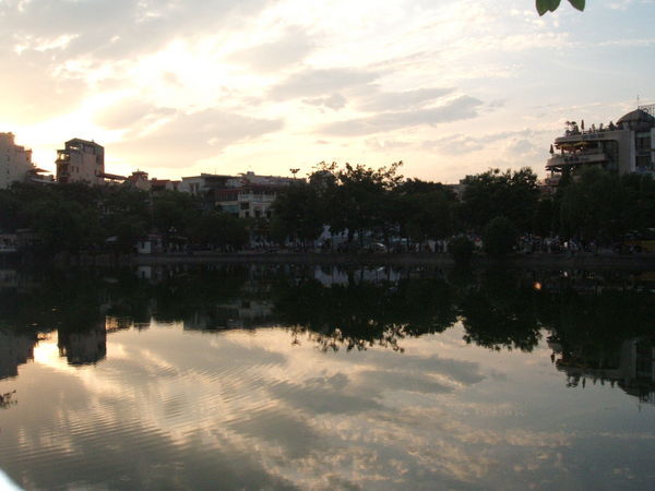 Hanoi at Sunset