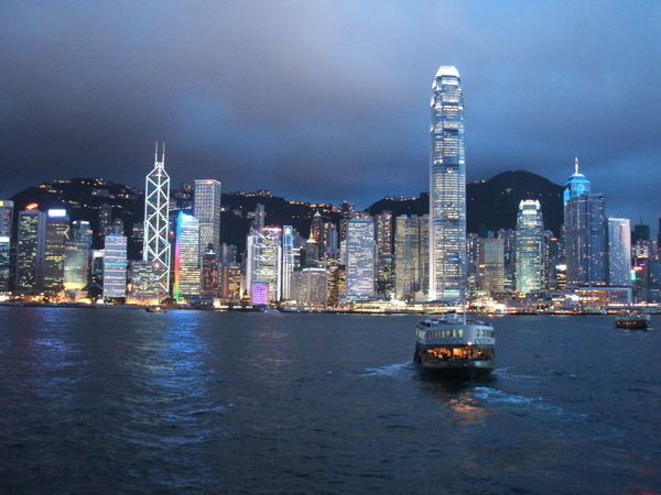 HK Skyline at Night