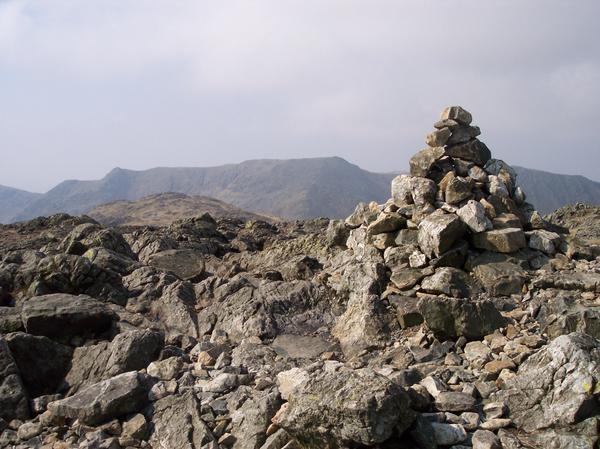 Wetherlam summit cairn