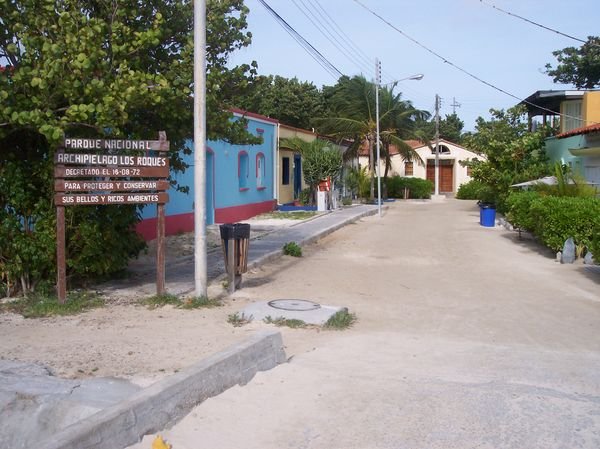Main road on Gran Rocque