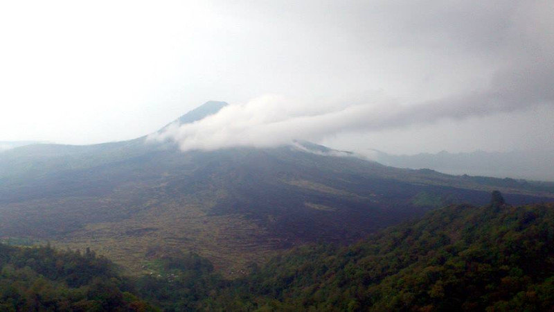 Batur Volcano - Clouds Kissing the Mountain