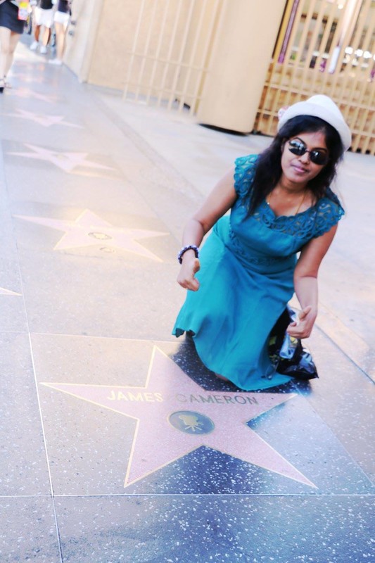 That was the closest I could get to him - Hollywood Walk of Fame